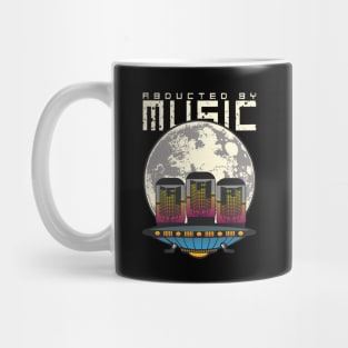 Alien Ufo Abducted by Music Disco Club Mug